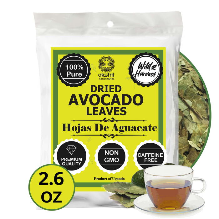 Dried Avocado Leaves, (Hojas De Aguacate) - 2.6oz (75gm). Makes 28 cups