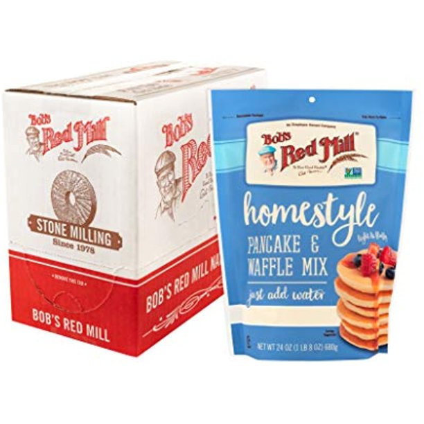 Bob's Red Mill Homestyle Pancake Mix, 4 - 24 Oz Bags | Perfect Fluffy Breakfast Treat