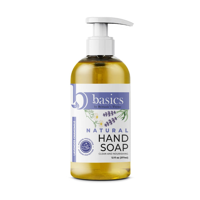 Brittanie's Thyme Lavender Chamomile Hand Soap, Pack of 6 (12 oz bottles)