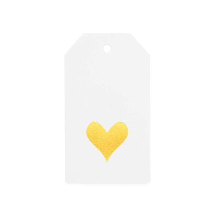 Sugar Paper - 'Gold Heart'  Gift Tag (1CT)