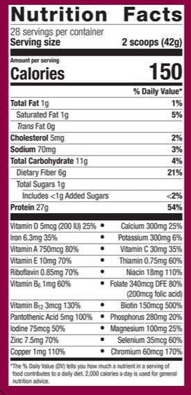 Bariatric Advantage HPMR Shakes