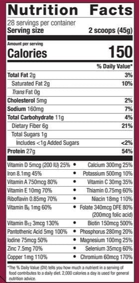 Bariatric Advantage HPMR Shakes