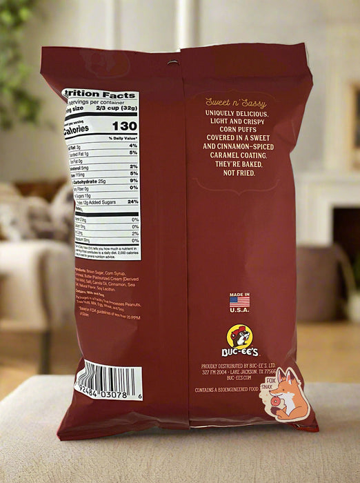 Buc-ee's Cinnamon Sweet Beaver Nuggets