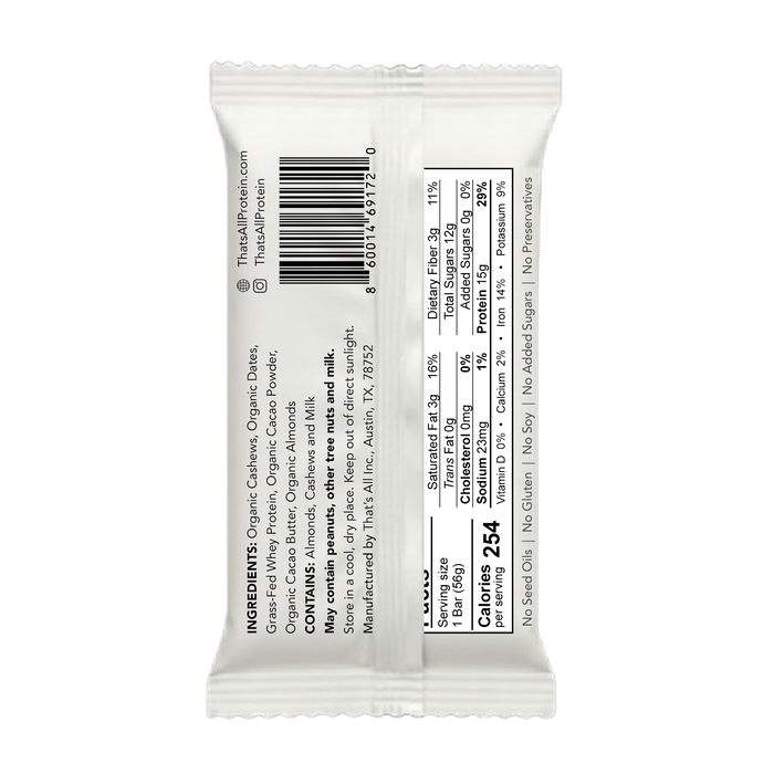 Chocolate Protein Bar