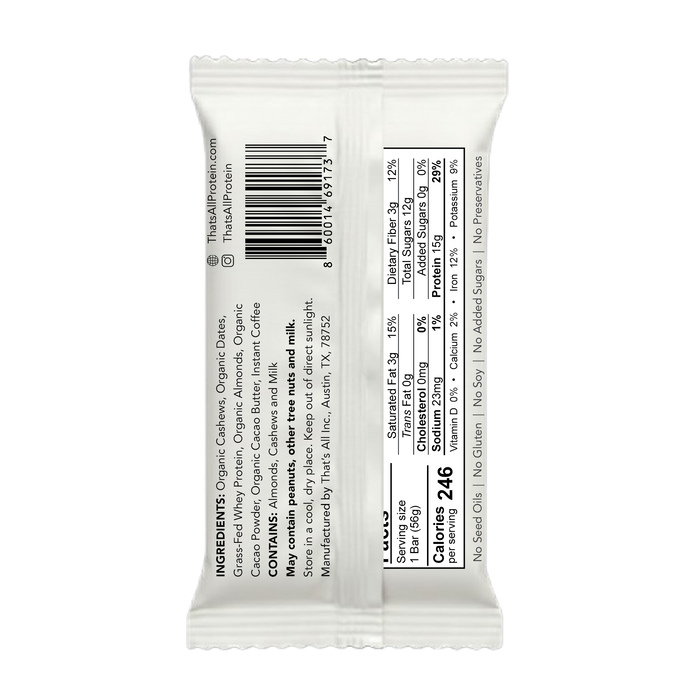 Coffee Protein Bar