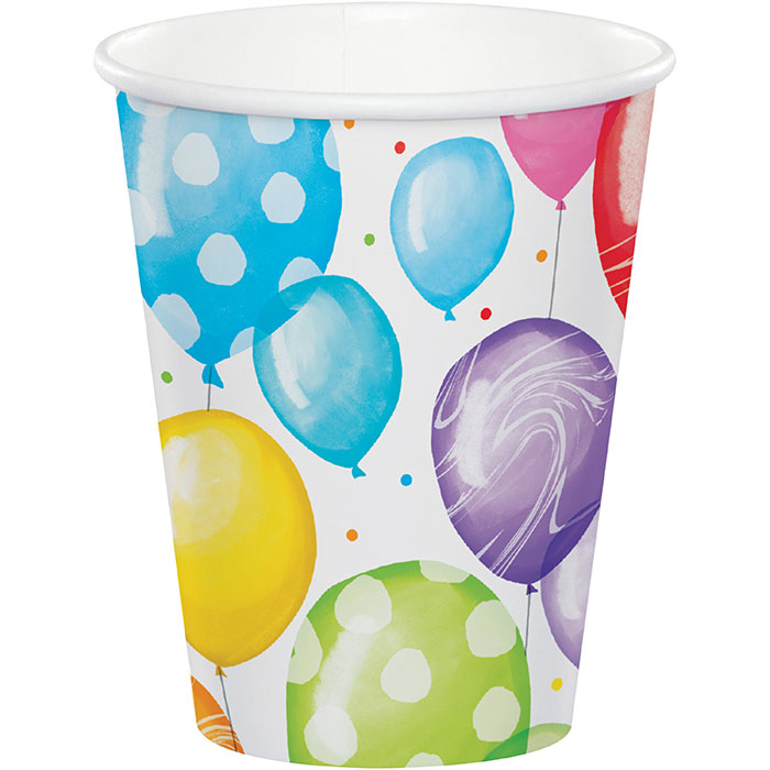 Bulk Balloon Bash Paper Cups (96 per Case)