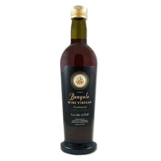 This is a Banyuls Wine Vinegar 500 ml.