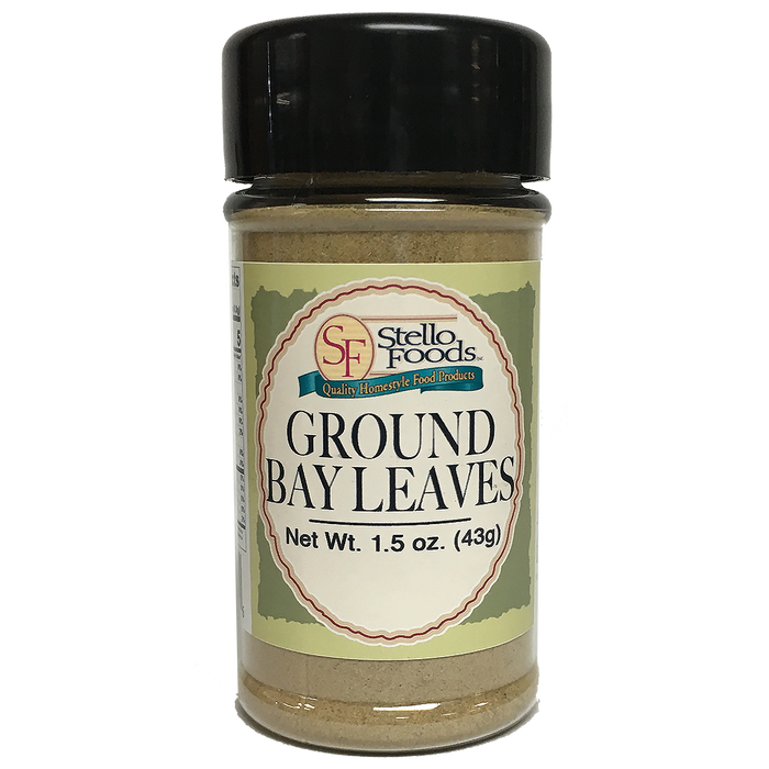 Stello Foods Spices - Bay Leaves - Ground 1.5 oz