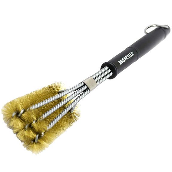 BBQ Butler 3 in 1 Brass Grill Brush