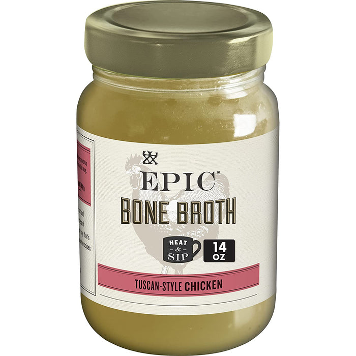 Epic Bone Broth Toscana Chicken (Pack of 6 - 14 oz.)