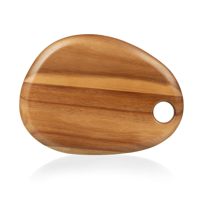 Pebble Shaped Acacia Serving Board 12" x 9"