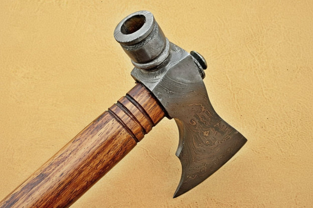 Beautiful handmade Damascus steel Smoking Axe "Unique Axe"Limited Edition