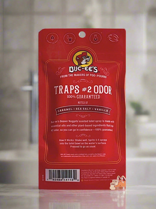 Buc-ee's Poo~Pourri Beaver Nuggets Pocket Toilet Sprayer