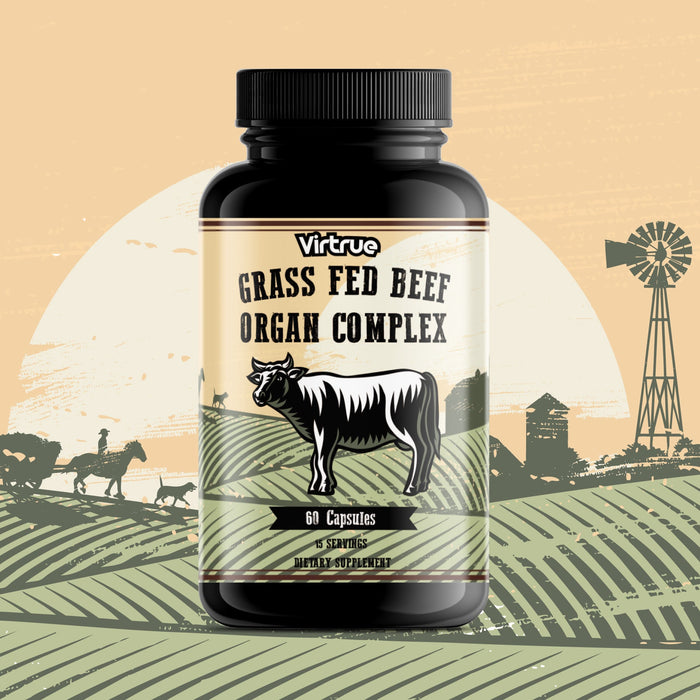 Grass Fed Beef Organ Complex Capsules