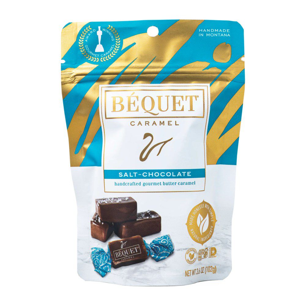 Bequet Caramel Salt Chocolate - Case of 12, 3.6 Oz — Specialty Food Source