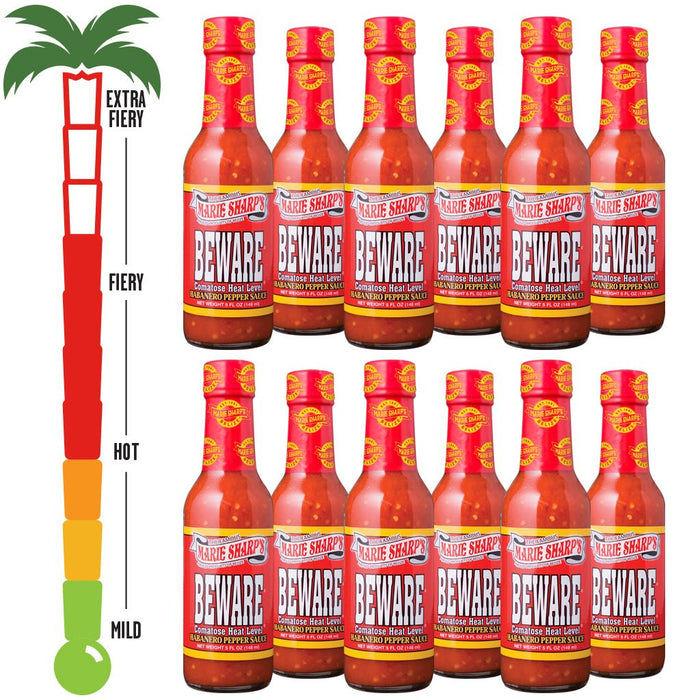 Marie Sharp's Beware Comatose Habanero Pepper Sauce