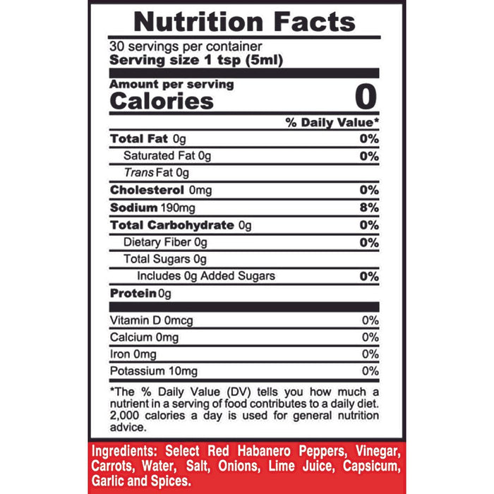 Marie Sharp's Beware Comatose Habanero Pepper Sauce