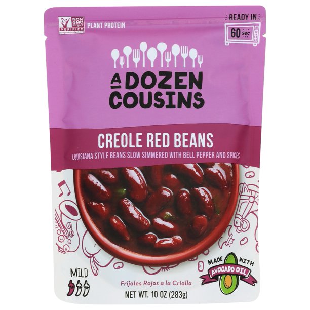 A Dozen Cousins Creole Red Beans - 10 oz. Cans (Pack of 6)