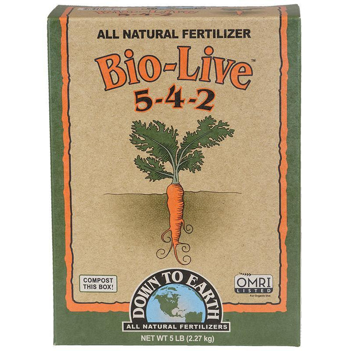 Bio-Live 5-4-2 Fertilizer (4 lb)