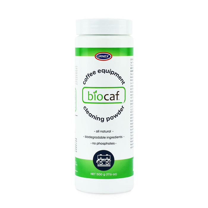 Urnex Biocaf Coffee Equipment Cleaning Powder – 500 g (17.6 oz)