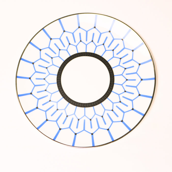 Blue Mosaic Accent Plate - Set of 4