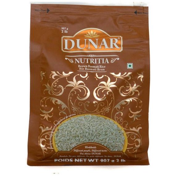 Brown Basmati Rice | 2 lbs | Dunar