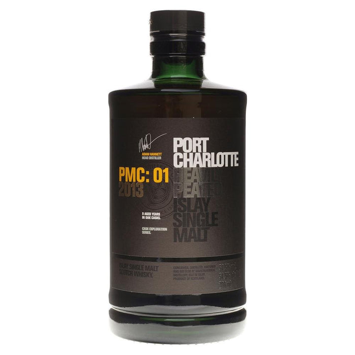 Bruichladdich Distillery - 'Port Charlotte PMC: 01 2013' Heavily Peated Islay Single Malt Scotch (750ML)