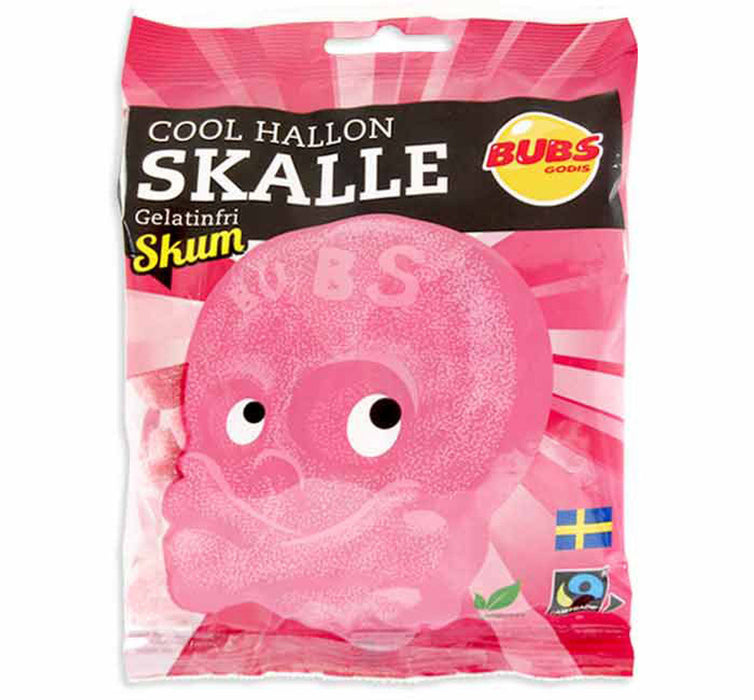 Bubs Cool Raspberry Skulls (Sweden)