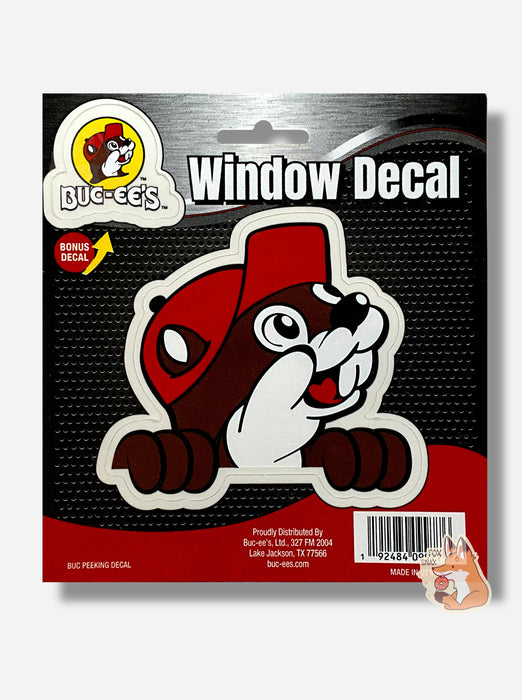 Buc-ee's Peeking Window Decal
