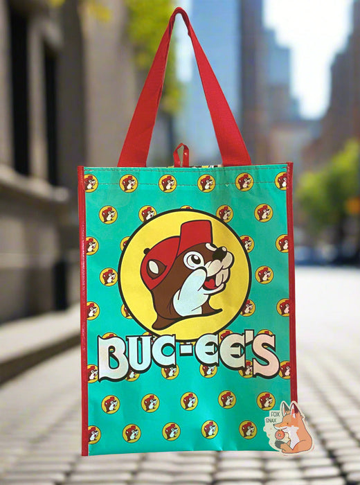 Buc-ee's Turquoise Reusable Tote
