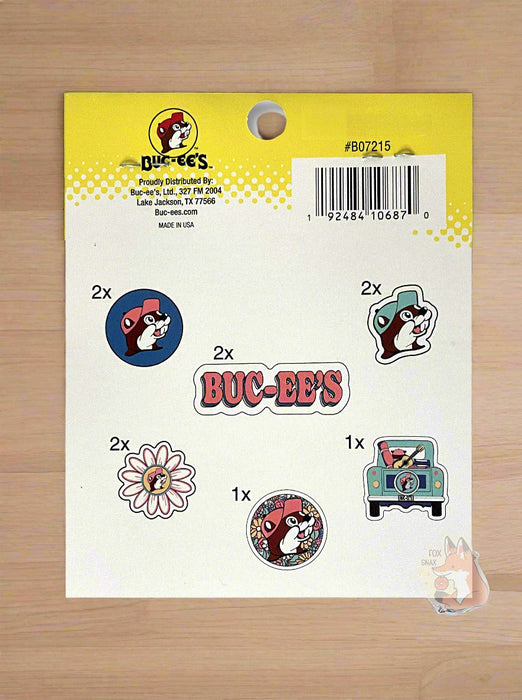 Buc-ee's Sticker Pack