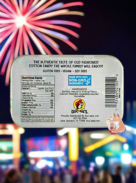 Buc-ee's Cotton Candy Mints