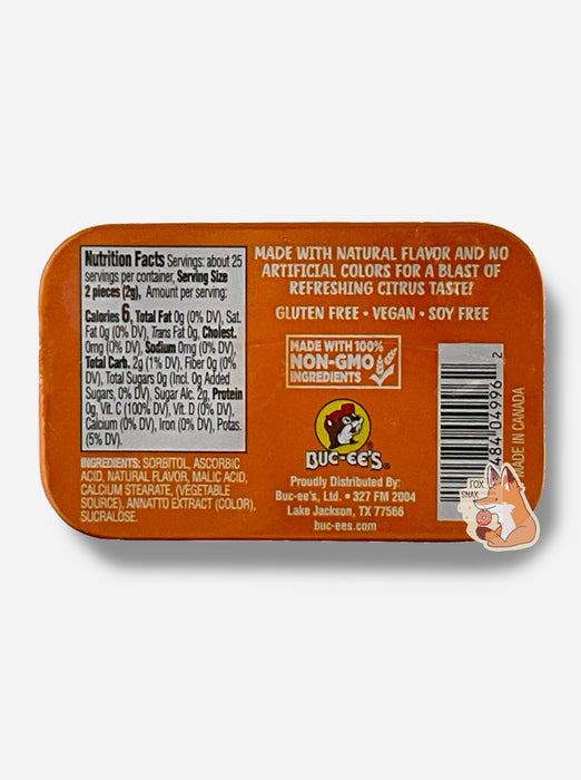 Buc-ee's Orange Blast Sours