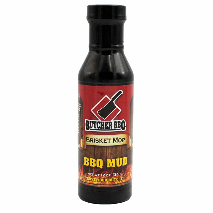 Butcher BBQ Mud Brisket Mop & Steak Marinade 12 oz.