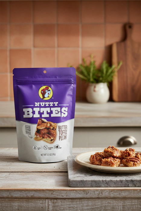 Buc-ee's Butter Toffee Pecan Nutty Bites