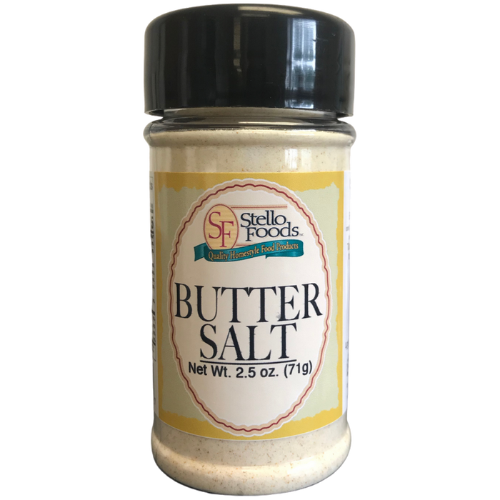 Stello Foods Spices - Butter Salt - 2.5 oz