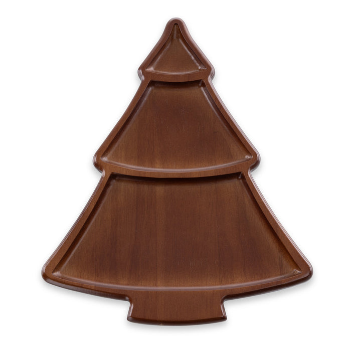 Christmas Tree Sectioned Serving Tray
