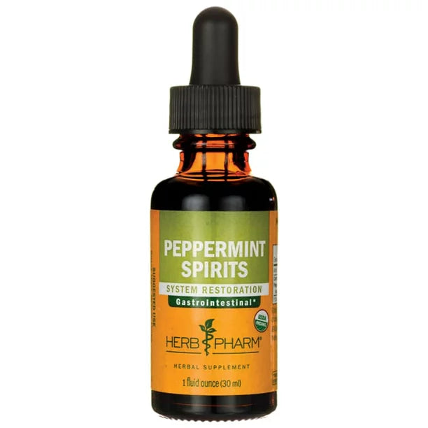 Herb Pharm Peppermint Spirits Extract - 1 Fluid Ounce