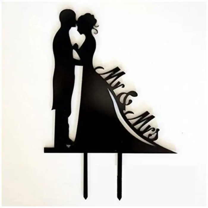Cake Topper -  Bride Mr & Mr