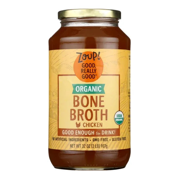 Zoup! Good Really Good Bone Broth Chicken - 32 Oz - Case of 6