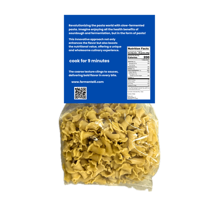 Sourdough Pasta -Campanelle from Fermentelli