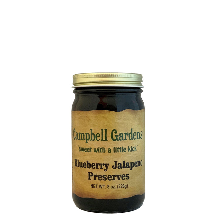 Campbell Gardens Blueberry Jalapeno Preserves 8 oz.