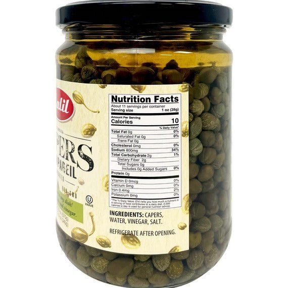 Capers In Brine Jar | 20 oz | Galil