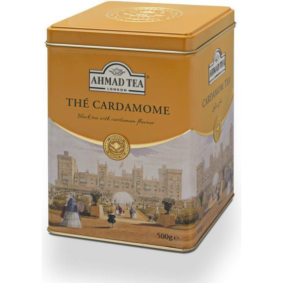 Cardamon Tea -Black Tea | 17.6 oz Tin | Ahmad Tea