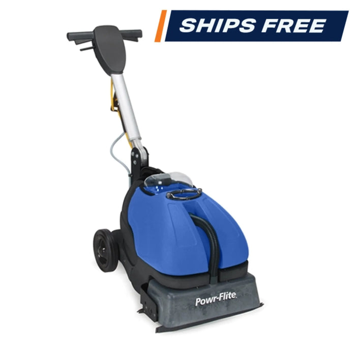 Powr-Flite 16" Compact Automatic Floor Scrubber & Grout Cleaner - CAS16