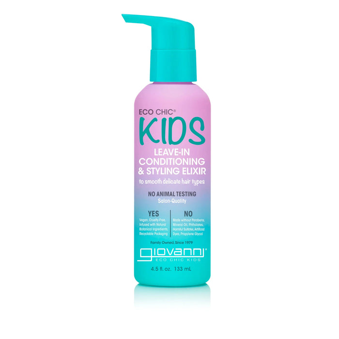Giovanni Hair Care Products - Kids Leave-In Conditioner, 4.5 fl oz (Each) - Gentle Detangling Spray