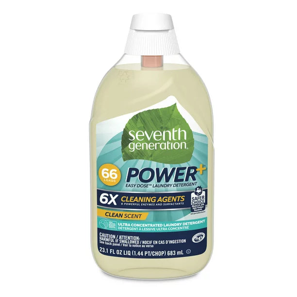 Seventh Generation - EZ Dose Laundry Fragrance Free Cleara (Pack of 6 - 23.1 Fl Oz)