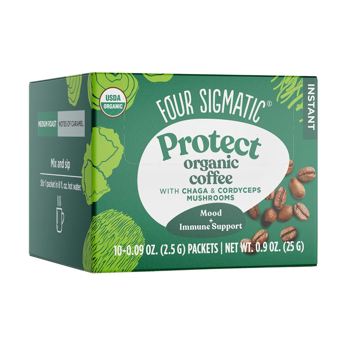 Four Sigmatic Cordyceps and Chaga Mushroom Coffee - 10 Pods