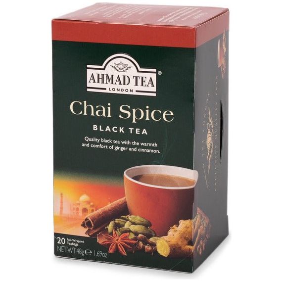Chai Spice - Black Tea | 20' Tea Bags | Ahmad Tea