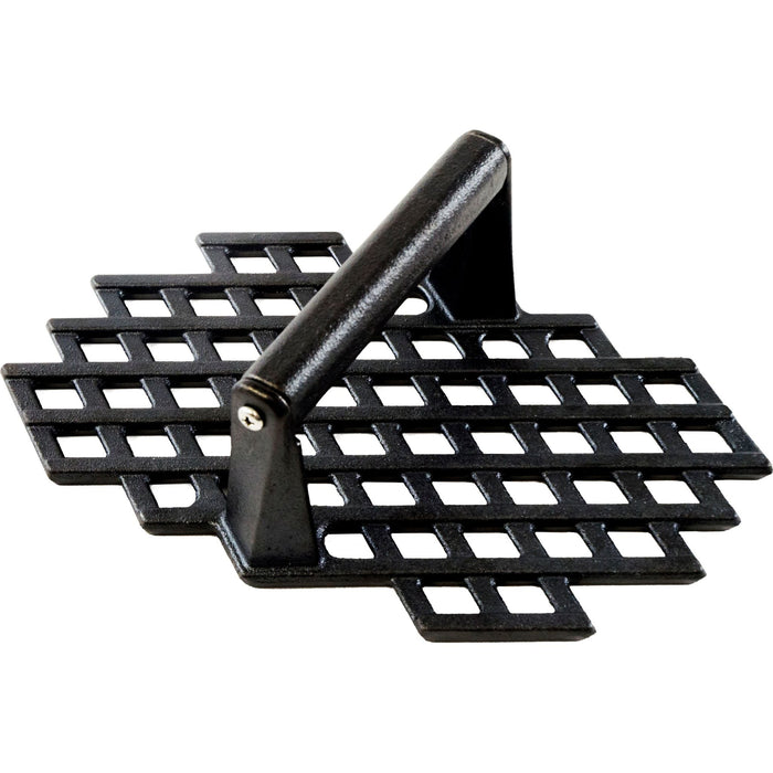 Charcoal Companion Cast Iron Grill Marks Grill Press